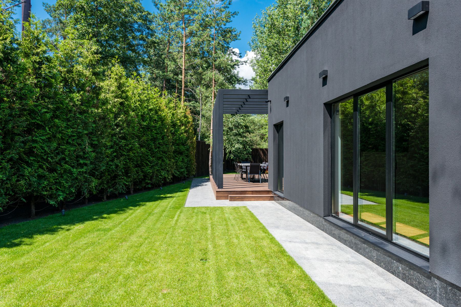 Residential property and outdoor space